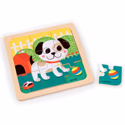 JANOD Puzzle Chien Titus, 9 pièce(s), Dessins animés, 1,5 an(s)