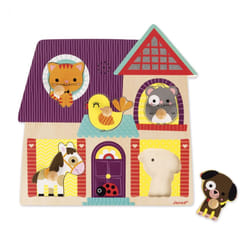 JANOD J07078 puzzle Puzzle à formes 5 pièce(s) Animaux