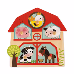 JANOD Puzzle Musical Les Copains de la Ferme - Vue supplémentaire 4