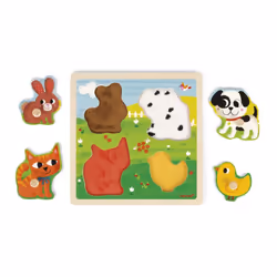 JANOD J07080 puzzle Puzzle à formes Animaux
