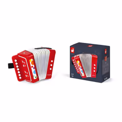 Juratoys Accordéon Confetti, 3 an(s), 680 g, Rouge