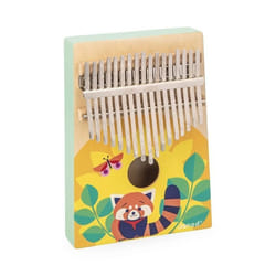 Instrument de musique - JANOD - KALIMBA J07659 - 17 clés en métal - Bois - Jaune