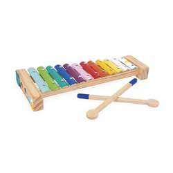 Xylophone - JANOD - Gioia - 12 tonalités - Bois et métal - Pour enfants de 12 mois à 6 ans