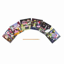 JANOD J07770 livre et page à colorier Kit d'images à colorier