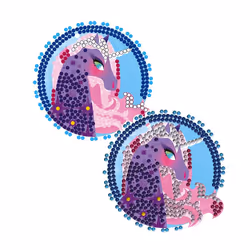 Juratoys Kit Créatif - Pixel Art Strass Jolies Décos - Vue supplémentaire 6