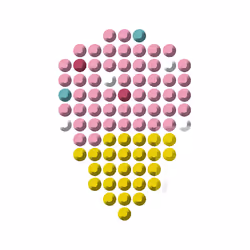 JANOD Crystal Pixies Stickers adhésif pour enfant