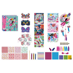 Juratoys Kit Créatif - Coffret Multi-Activités 11 Décos Girly