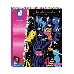 JANOD Scratch Art Cats