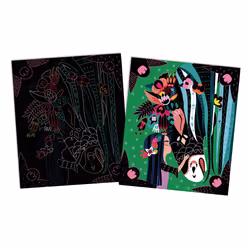JANOD Scratch Art Horses and Unicorns - Vue supplémentaire 13