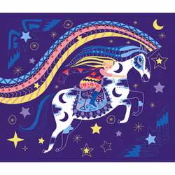 JANOD Scratch Art Horses and Unicorns - Vue supplémentaire 4