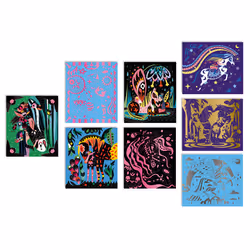 JANOD Scratch Art Horses and Unicorns - Vue supplémentaire 8