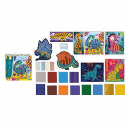 Juratoys Kit Créatif - Mosaïques Dinosaures