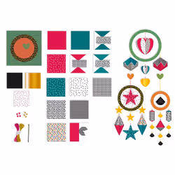 Juratoys Kit Créatif - Origami 3 Attrape-Rêves