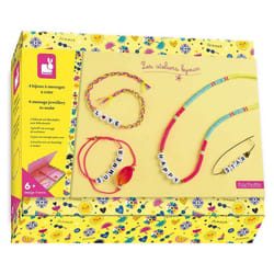 Kit créatif Janod 4 Bijoux à Messages à créer