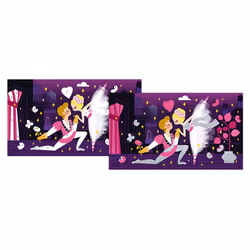 JANOD Creative Kit - Fluorescent Glittering Dancers Set 1 pièce(s)