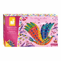 JANOD Creative Kit - Magical Garden Stick-on Sequin Set