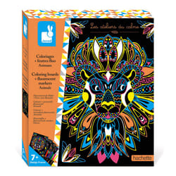 JANOD Creative Kit - Colour-in fluorescent animals 1 pièce(s)