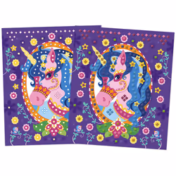 JANOD Foam Mosaics Ponies and Unicorns