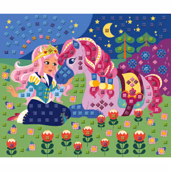 JANOD Foam Mosaics Ponies and Unicorns - Vue supplémentaire 7
