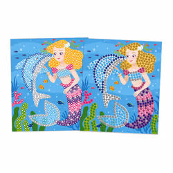 JANOD Creative Kit - Dolphins and Mermaids Mosaics Set 1 pièce(s) - Vue supplémentaire 7