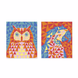 JANOD Mysterix - Sables Oiseaux - Kit Créatif Enfant - Apprentissage Motricité Fine et Concentration