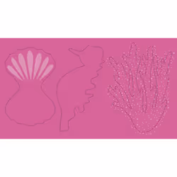 JANOD Les Ateliers du Calme - 4 Animaux Marins en Papier 3D à Créer - Kit Créatif Enfant - Apprentissage Motricité Fine et Concentration