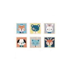 JANOD My First Blocks Forest Portraits (wood)