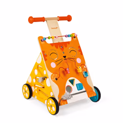 JANOD Chariot Multi-Activités Chat (Bois)