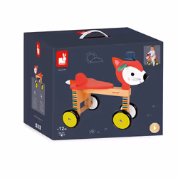Juratoys Porteur Renard Baby Forest (Bois) - Vue supplémentaire 10