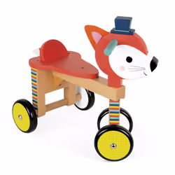 Juratoys Porteur Renard Baby Forest (Bois) - Vue supplémentaire 4