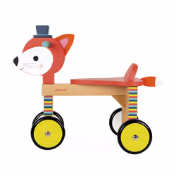 Juratoys Porteur Renard Baby Forest (Bois) - Vue supplémentaire 5