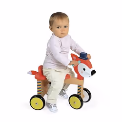 Juratoys Porteur Renard Baby Forest (Bois) - Vue supplémentaire 6