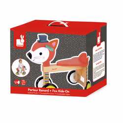 Juratoys Porteur Renard Baby Forest (Bois) - Vue supplémentaire 8
