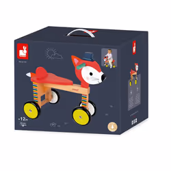 Juratoys Porteur Renard Baby Forest (Bois) - Vue supplémentaire 9
