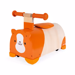 Juratoys Porteur Multidirectionnel Hamster (Bois)