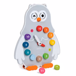 JANOD Horloge Owly Clock, 3 an(s), Multicolore