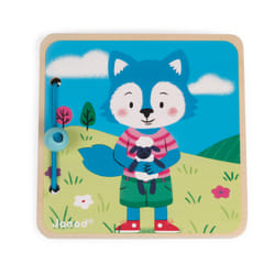 JANOD Livre - Le Doudou du Petit Loup (bois)