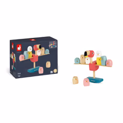 JANOD Jeu D'Équilibre Flamant Rose (Bois)