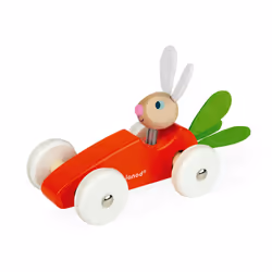 JANOD Lapin Carrot Car (wood)