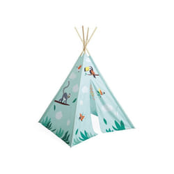 Janod - Tropik Tipi Tropical avec Ouverture - Sac de Transport - Décoration Chambre Enfant - Produit FSC TM - Dès 2 ans