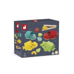 Janod Colour Sorting Game Whale 2-5 y 17 pcs