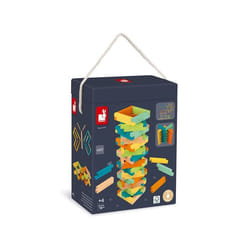 Set de Construction 60 pièces - Jeu de Construction en Bois - JANOD - 8 modèles inclus - Mixte - Dès 4 ans