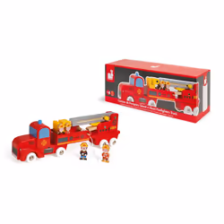 Juratoys Story - Camion De Pompiers Géant (Bois)