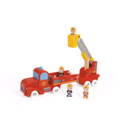 Juratoys Story - Camion De Pompiers Géant (Bois)