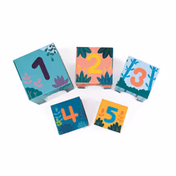 JANOD Cardboard Tower with Wooden Animal Figures In partnership with WWF® - Vue supplémentaire 4