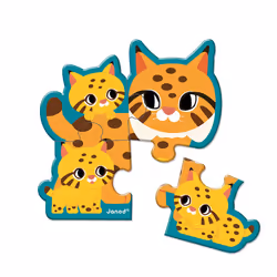 JANOD J08625 puzzle Jeu de puzzle 20 pièce(s) Animaux