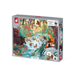 JANOD 81-piece Animal Footprints Puzzle- In partnership with WWF®