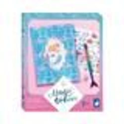 Carnet Secret thème sirène - Journal Intime pour Enfant - Kit de Loisirs Créatifs - Carnet avec Stylo Queue de Sirène - 3 Ans et +