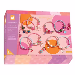 8 Bijoux Feel Good à Créer - Les Ateliers Bijoux - Création de Bracelets DIY - Kit Loisir Créatif Enfant - Dès 8 ans