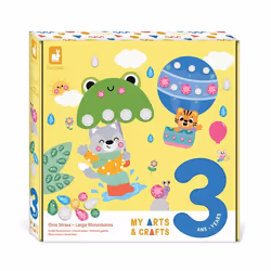 My Arts & Crafts – Dès 3 Ans - Gros Strass - 4 Tableaux - Kit Loisir Créatif Enfant